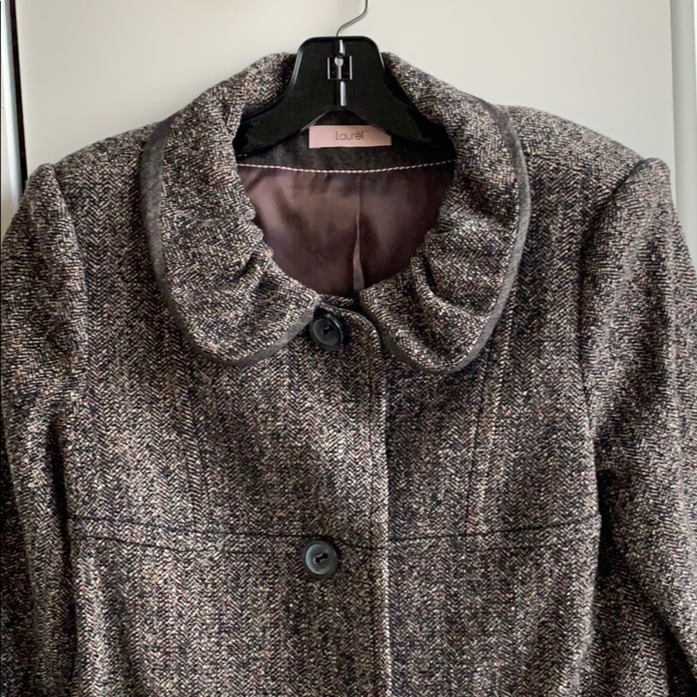 Laurel tweed herringbone jacket - image 5